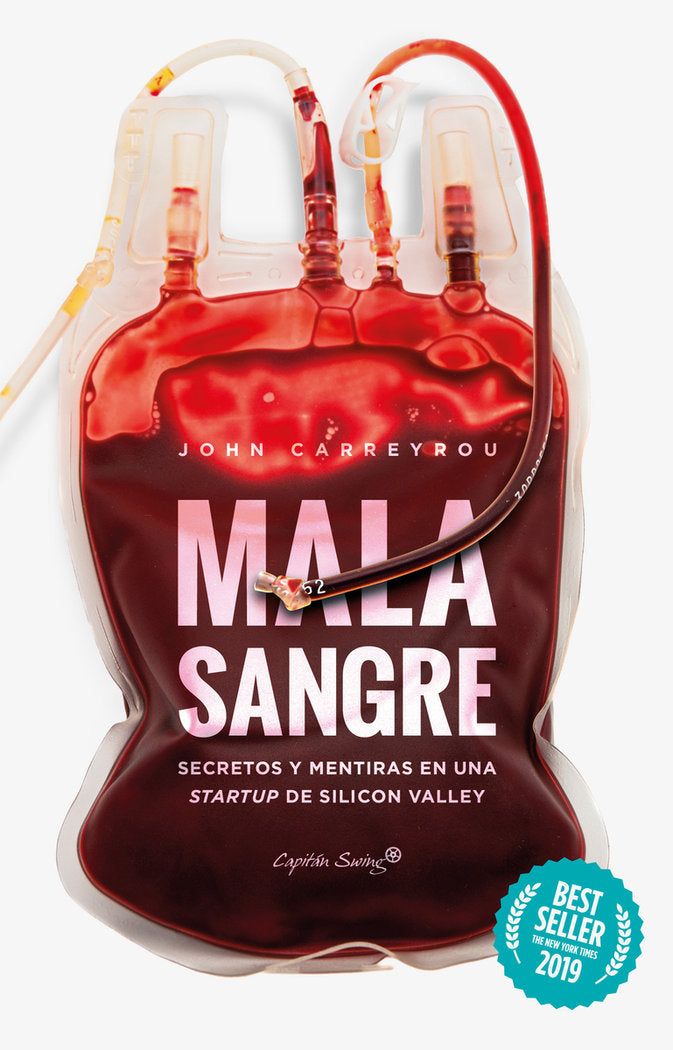 Mala sangre, de Carreyrou, John | portada del libro