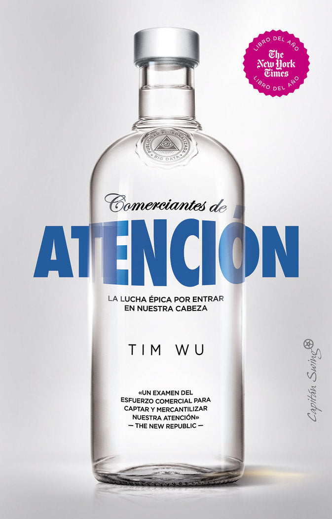 Comerciantes de atención, de Wu, Tim | portada del libro