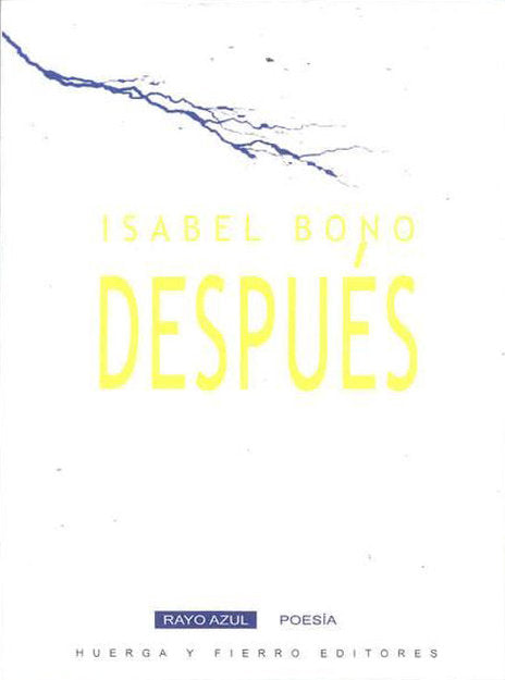 Después, de Bono (1964-), Isabel | portada del libro
