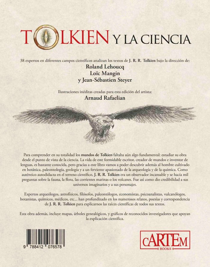 Tolkien y la Ciencia, de AA.VV. | portada del libro