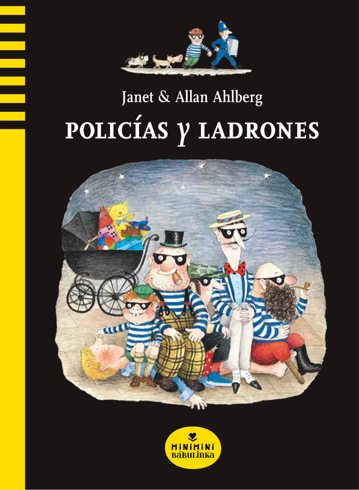 Policías y ladrones, de Ahlberg, Allan | portada del libro