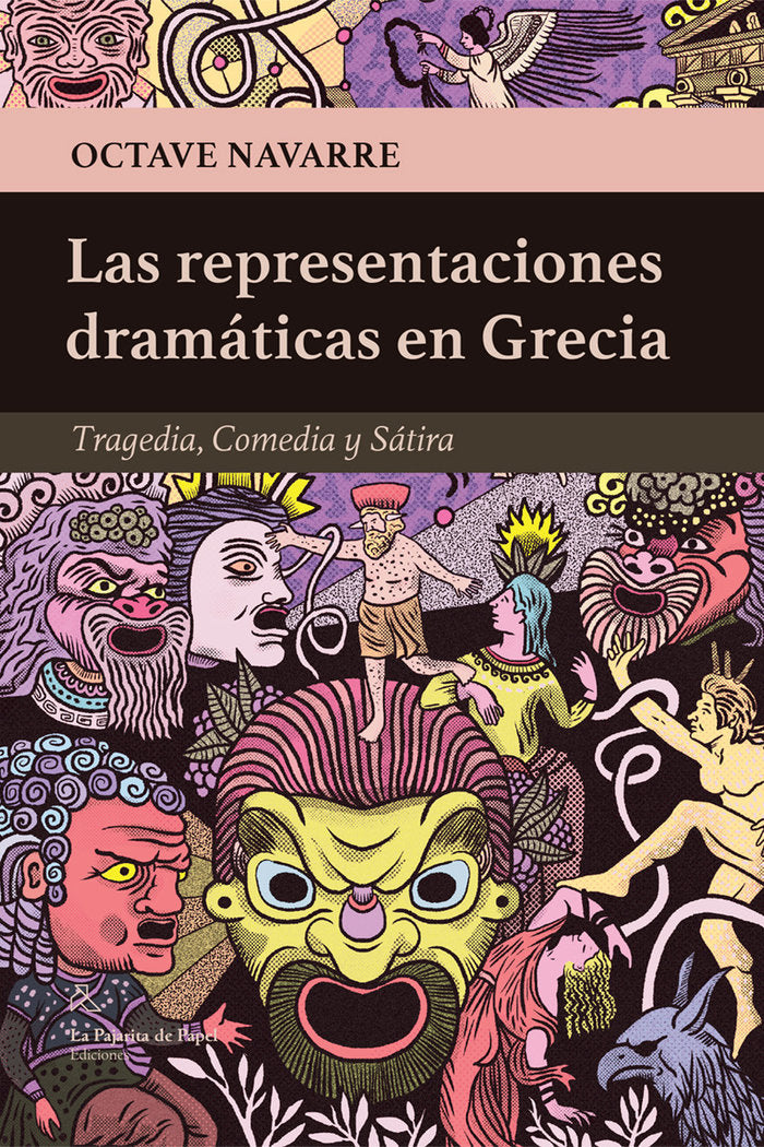 Las representaciones dramáticas en Grecia, de Navarre, Octave | portada del libro