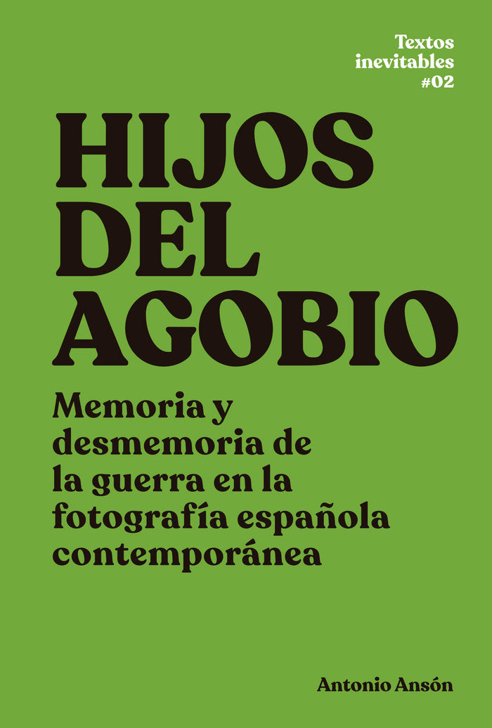 Hijos del agobio, de Ansón Andón, Antonio | portada del libro