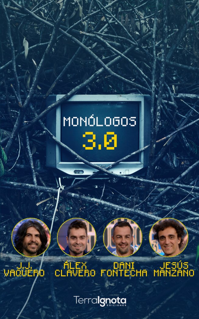 Monólogos 3.0, de Vaquero, J. J. | portada del libro