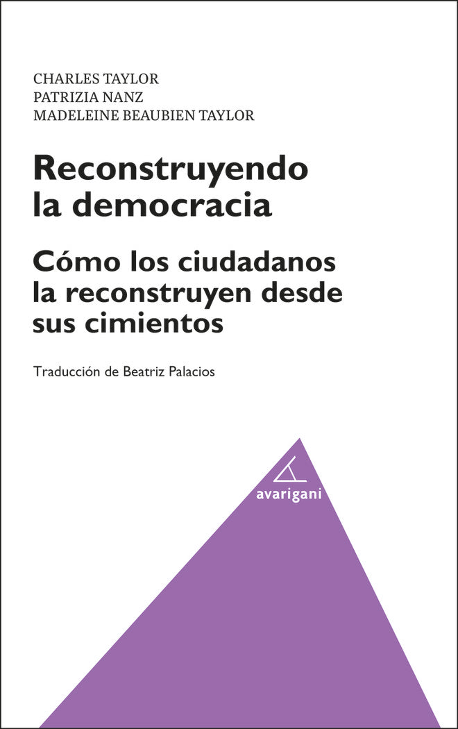 Reconstruyendo la democracia | portada del libro