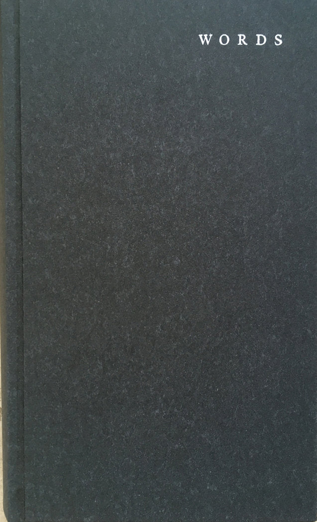 WORDS, de ABRAMOVIC, MARINA | portada del libro