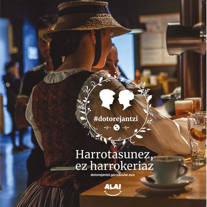 Harrotasunez, ez harrokeriaz | portada del libro