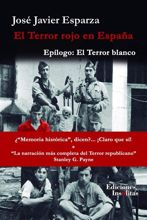 El Terror rojo, de Esparza, José Javier | portada del libro
