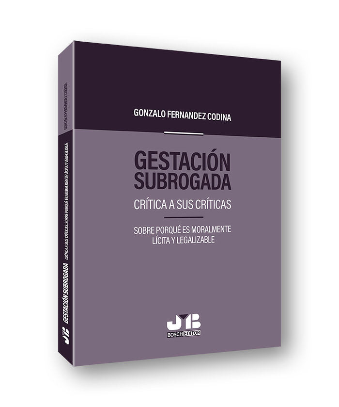 Gestación subrogada, de Fernández Codina, Gonzalo | portada del libro