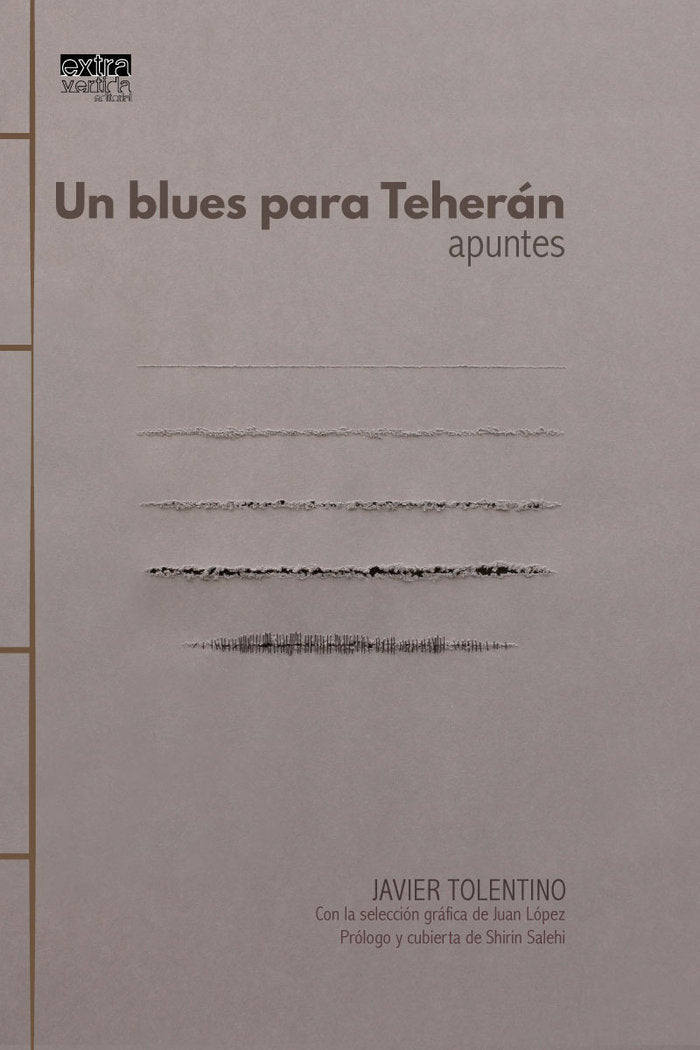 Un blues para Teherán, de Tolentino, Javier | portada del libro