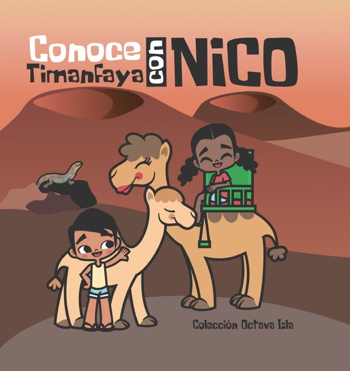 Conoce Timanfaya con Nico, de Lozano Latorre, Ismael | portada del libro