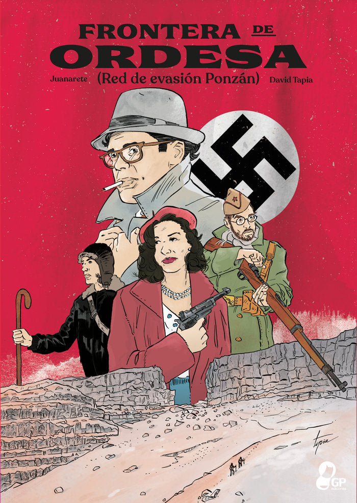 Frontera de Ordesa, de Pérez Fernández | portada del libro