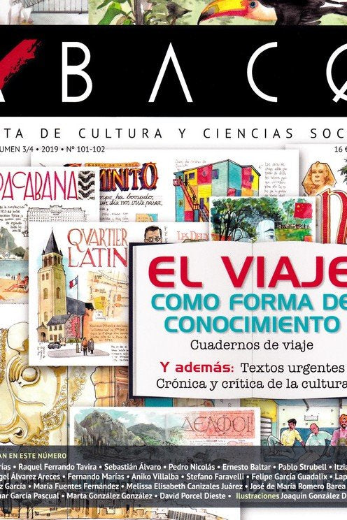 REVISTA ABACO Nº 101-102 - EL VIAJE COMO FORMA DE CONOCIMIENTO, de VV.AA. | portada del libro
