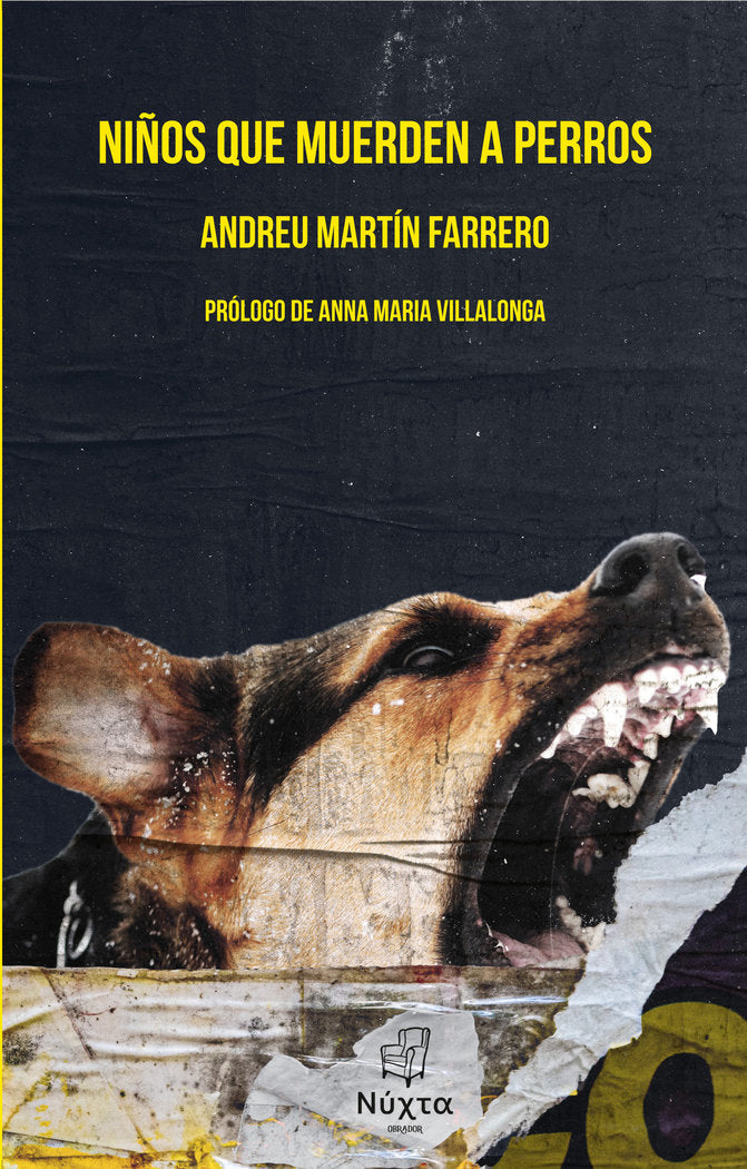 Niños que muerden a perros, de Martín Farrero, Andreu | portada del libro