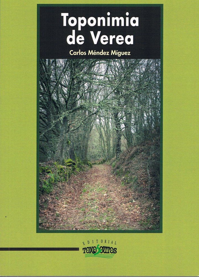 Toponímia de Verea, de Méndez Míguez, Carlos | portada del libro