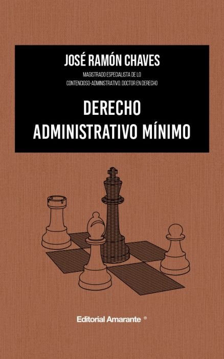 Derecho Administrativo Mínimo, de Chaves | portada del libro