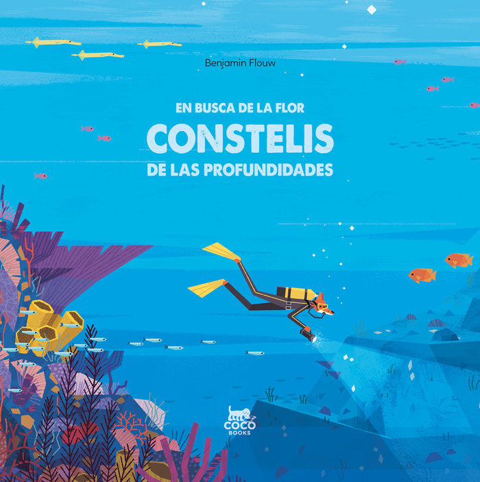 En busca de la flor constelis de las profundidades, de Flouw, Benjamin | portada del libro