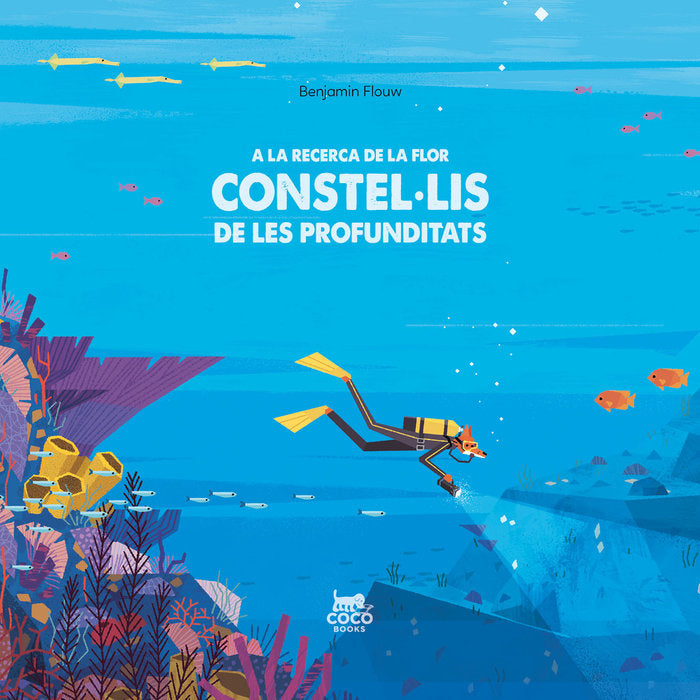 A la recerca de la flor contel·lis de les profunditats, de Flouw, Benjamin | portada del libro