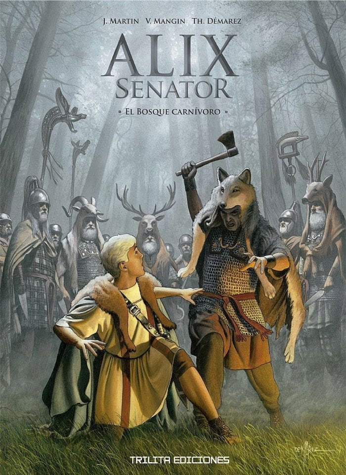 ALIX SENATOR 10: EL BOSQUE CARNIVORO, de MARTIN, JACQUES | portada del libro