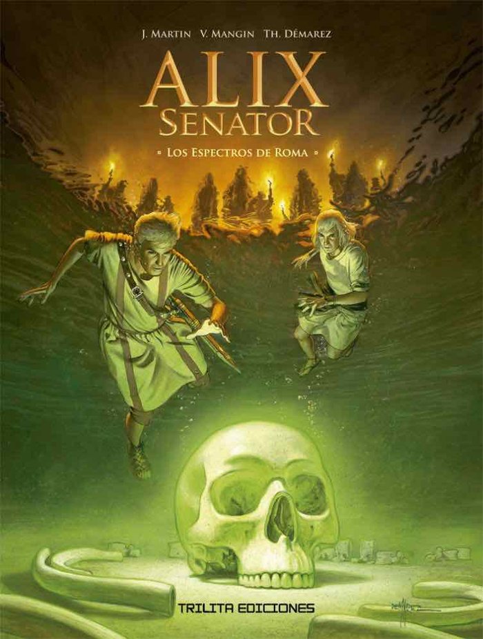 ALIX SENATOR N 09 LOS ESPECTROS DE ROMA, de MARTIN,JACQUES | portada del libro