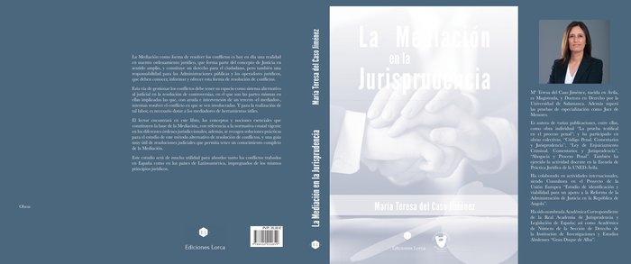 LA MEDIACIÓN EN LA JURISPRUDENCIA, de DEL CASO JIMÉNEZ, MARÃA TERESA | portada del libro