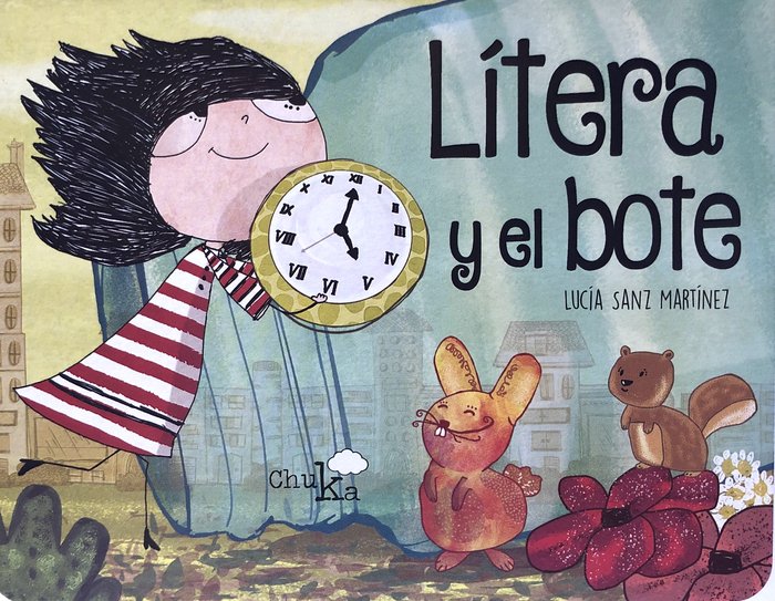 Lítera y el bote, de Sanz Martínez, Lucía | portada del libro