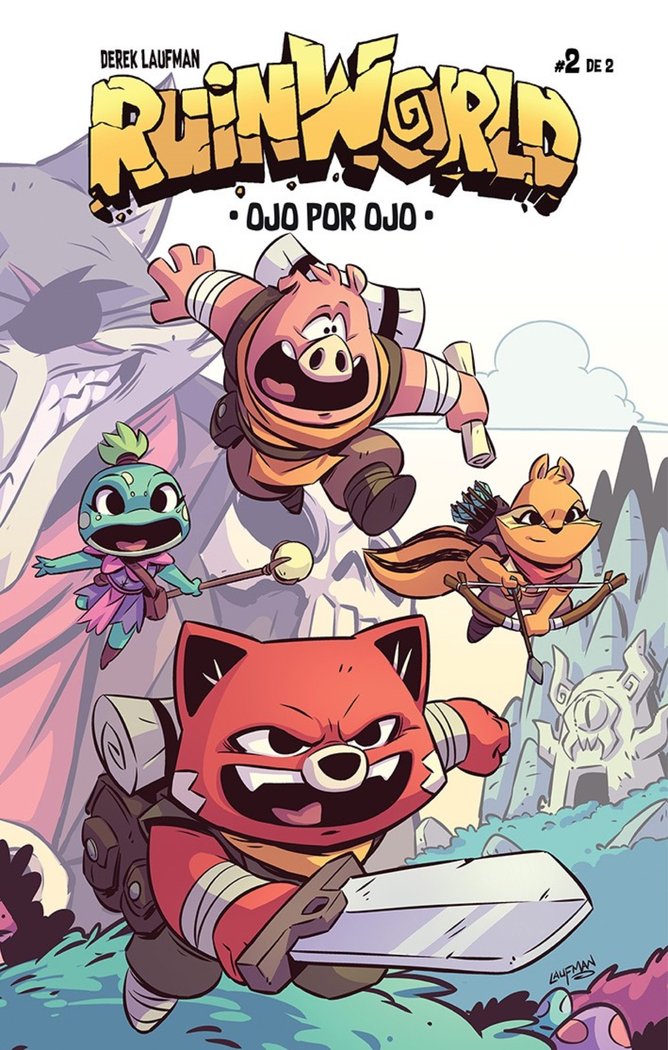 RUINWORLD: OJO POR OJO 02, de LAUFMAN, DEREK | portada del libro