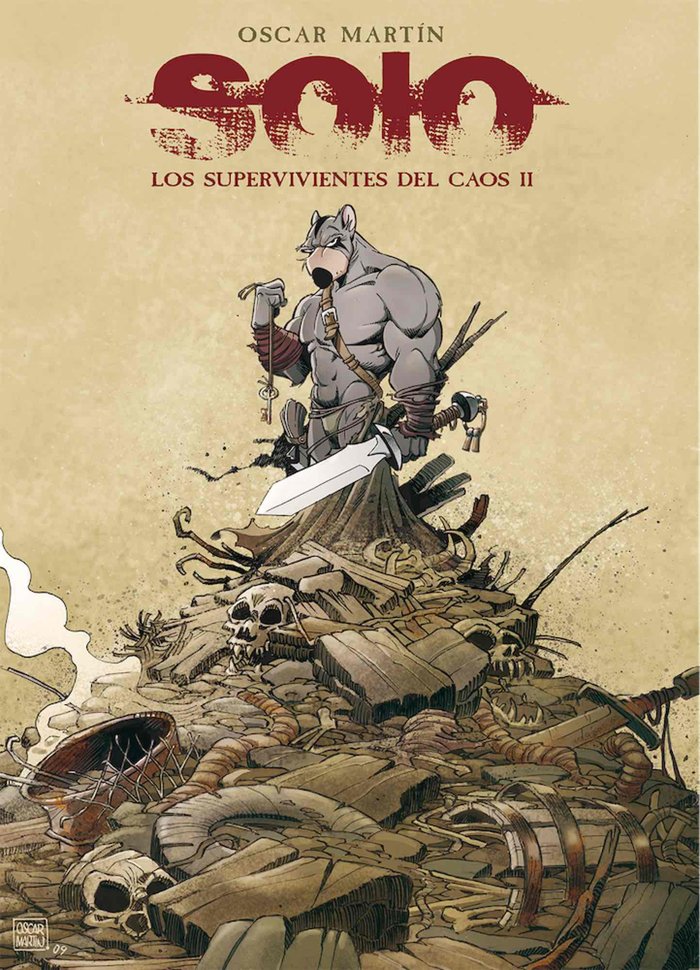 SOLO. LOS SUPERVIVIENTES DEL CAOS 02, de OSCAR MARTIN | portada del libro