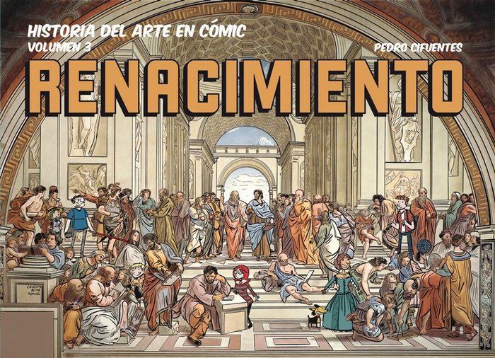 Historia del arte en cómic. El Renacimiento, de Cifuentes, Pedro | portada del libro