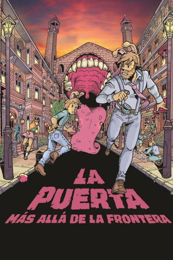 LA PUERTA. MAS ALLA DE LA FRONTERA, de LEAL SERRANO, DANIEL | portada del libro