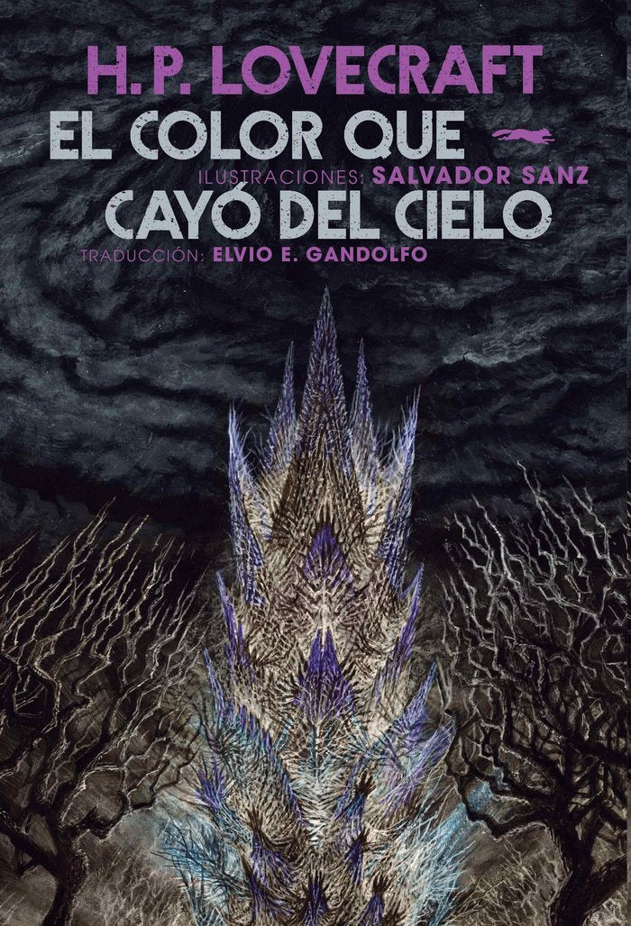 EL COLOR QUE CAYO DEL CIELO, de H P LOVECRAFT | portada del libro