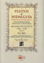 PLEITOS DE HIDALGUÍA. EXTRACTO DE SUS EXPEDIENTES QUE SE CONSERVAN EN EL ARCHIVO DE LA REAL CHANCILL, de MANUEL LADRON DE GUE