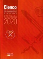 ELENCO DE GRANDEZAS Y TITULOS NOBILIARIOS ESPAÑOLES. SEPARAT, de Varios autores | portada del libro