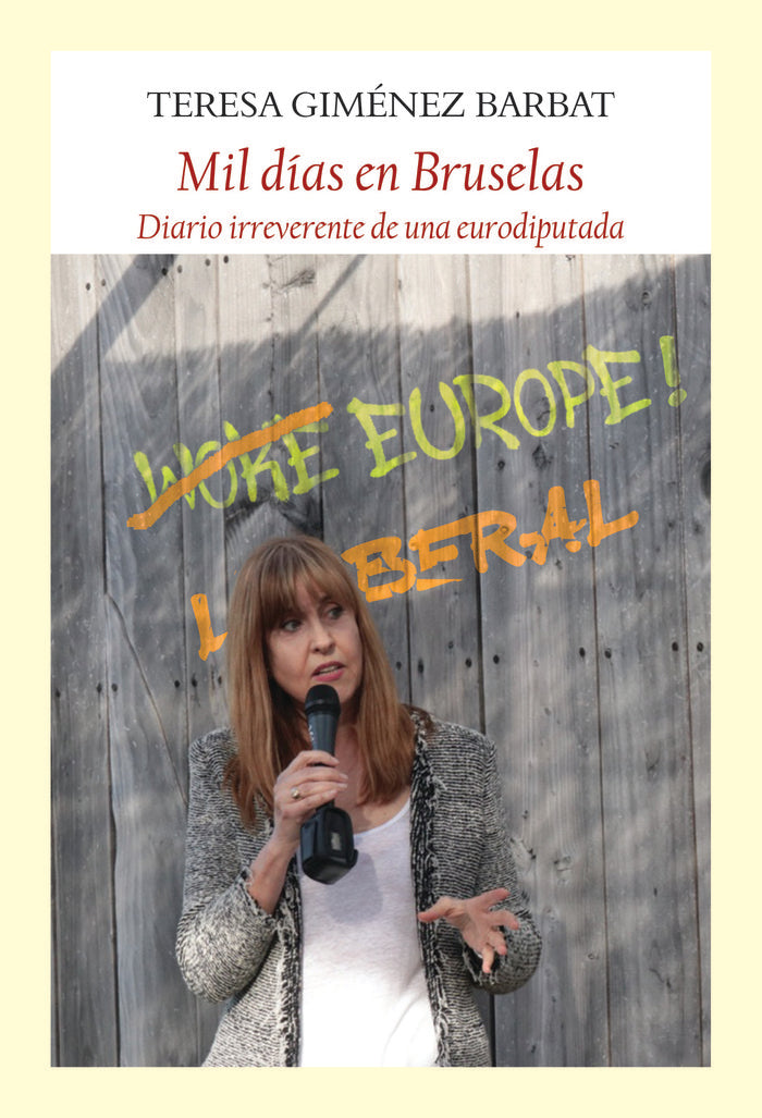 MIL DIAS EN BRUSELAS, de GIMENEZ BARBAT, TERESA | portada del libro