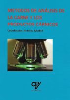 Métodos de análisis de la carne y los productos cárnicos, de Antonio Madrid Vicente | portada del libro