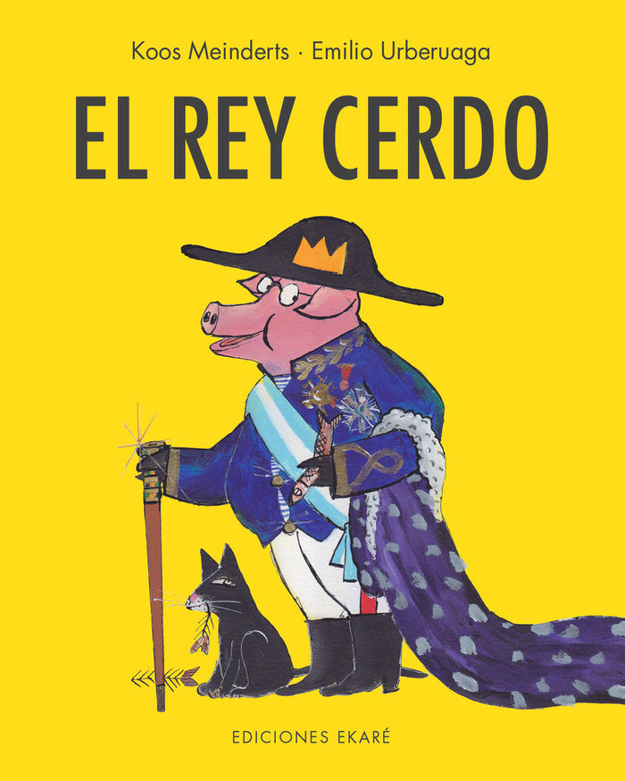 El rey cerdo, de KOOS MEINDERTS | portada del libro