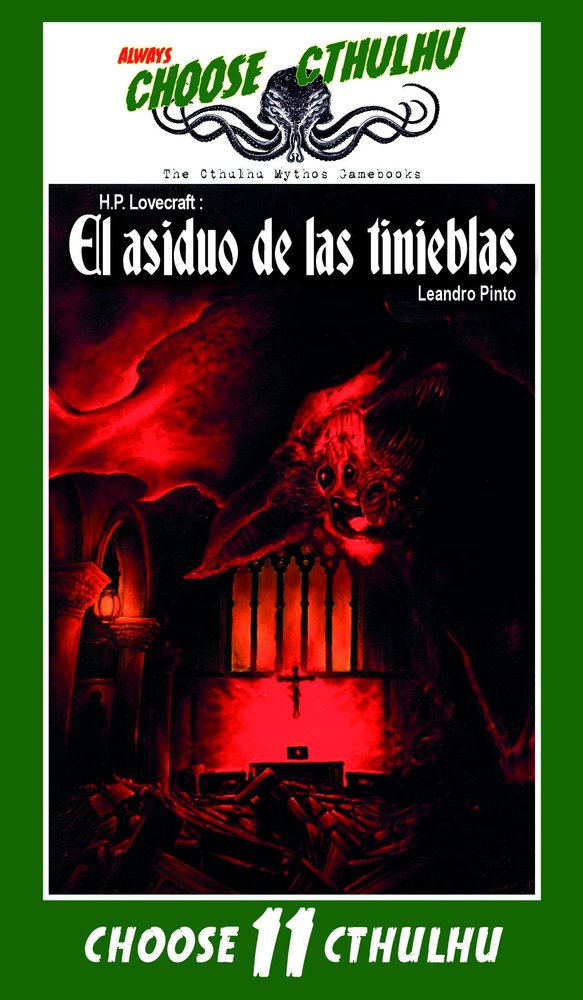 Choose Cthulhu 11: El asiduo de las tinieblas VINTAGE, de EDWARD T RIKER | portada del libro