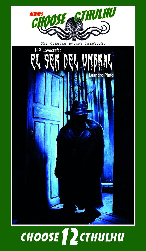 Choose Cthulhu 12: El ser del umbral VINTAGE, de EDWAR T RIKER | portada del libro