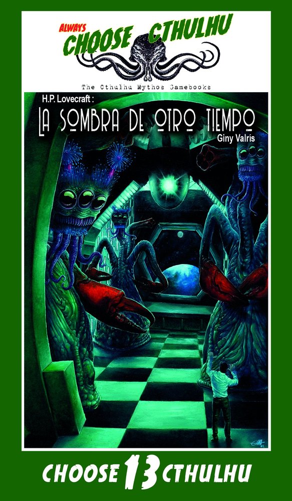 Choose Cthulhu 13: La sombra de otro tiempo VINTAGE, de EWARD T RIKER | portada del libro
