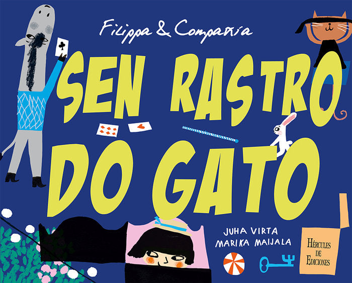 Filippa - compañía. Sen rastro do gato, de Virta, Juha | portada del libro