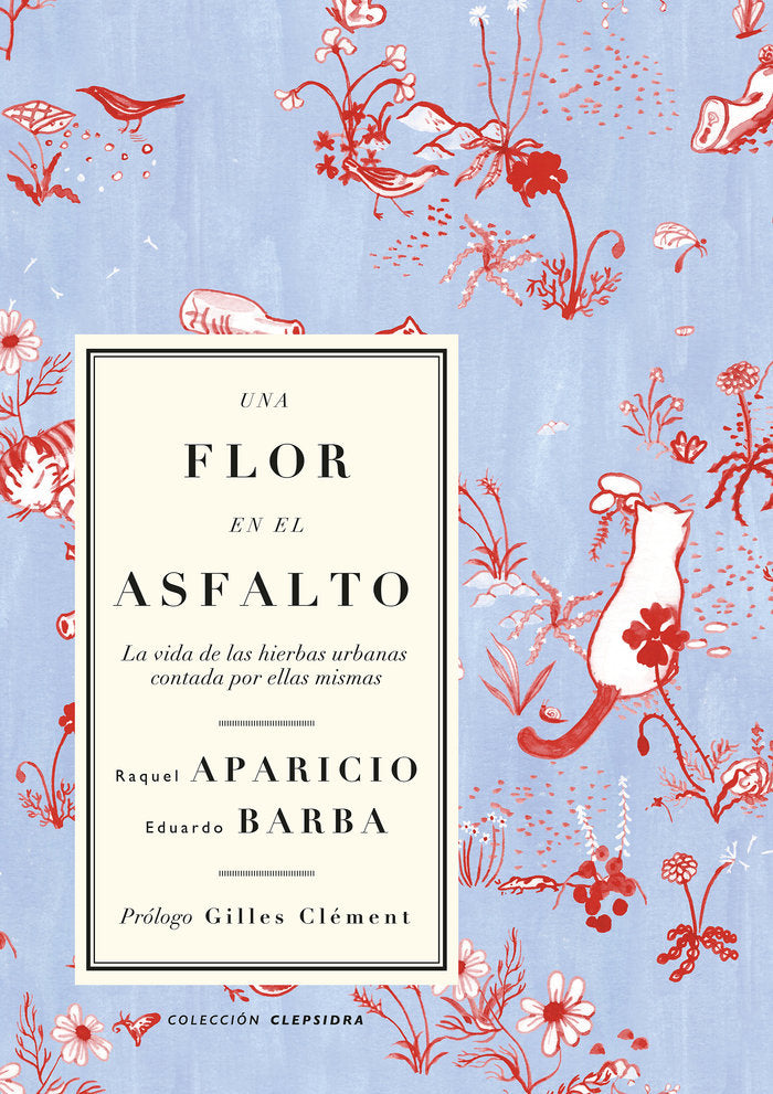Una flor en el asfalto, de BARBA | portada del libro