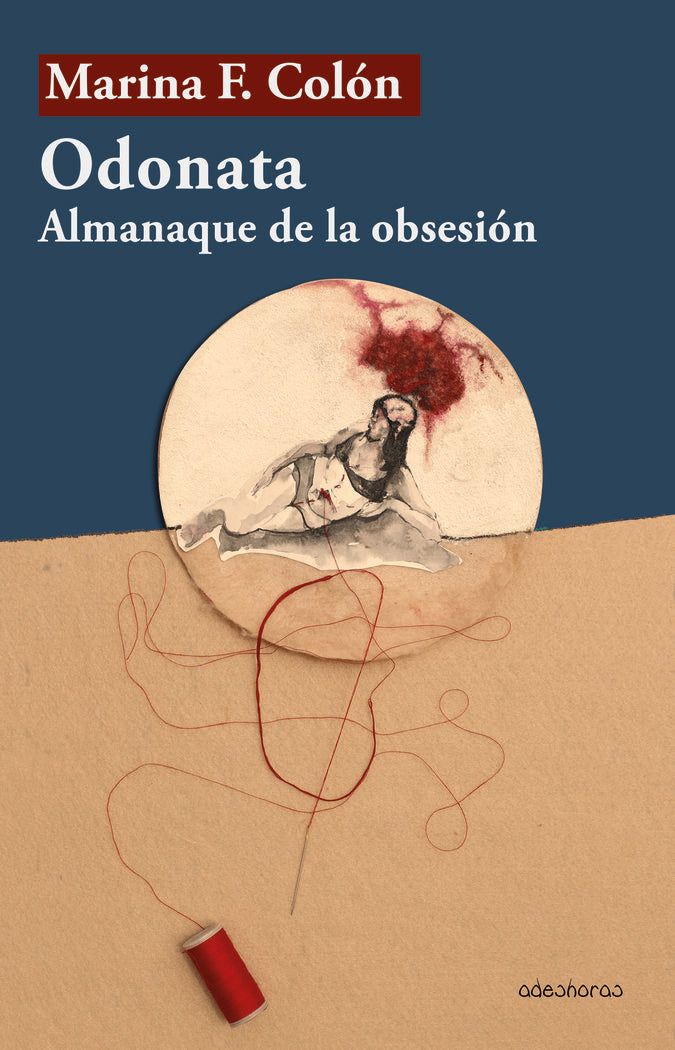 ODONATA ALMANAQUE DE LA OBSESION, de F. Colón, Marina | portada del libro