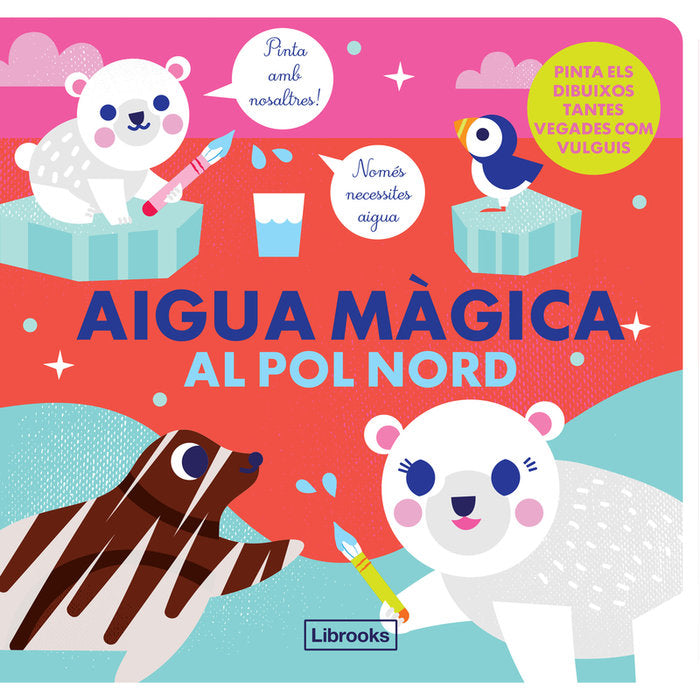 AIGUA MAGICA AL POL NORD, de KIM FARIA CAT, STUDIO IMAGE BOOKS | portada del libro