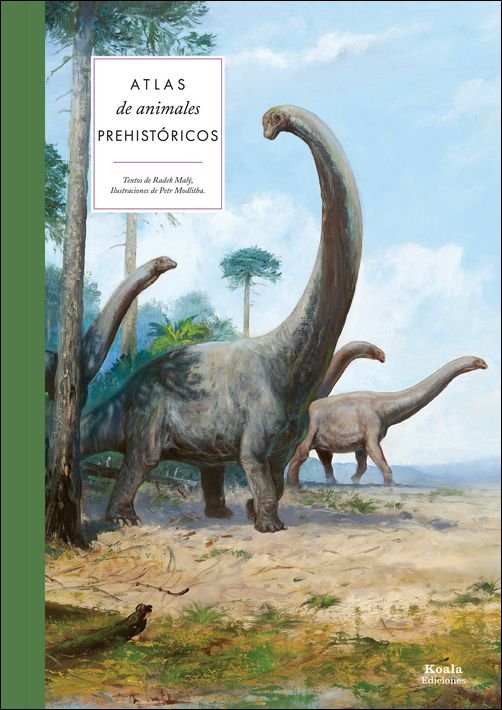 ATLAS DE ANIMALES PREHISTORICOS, de MALI | portada del libro