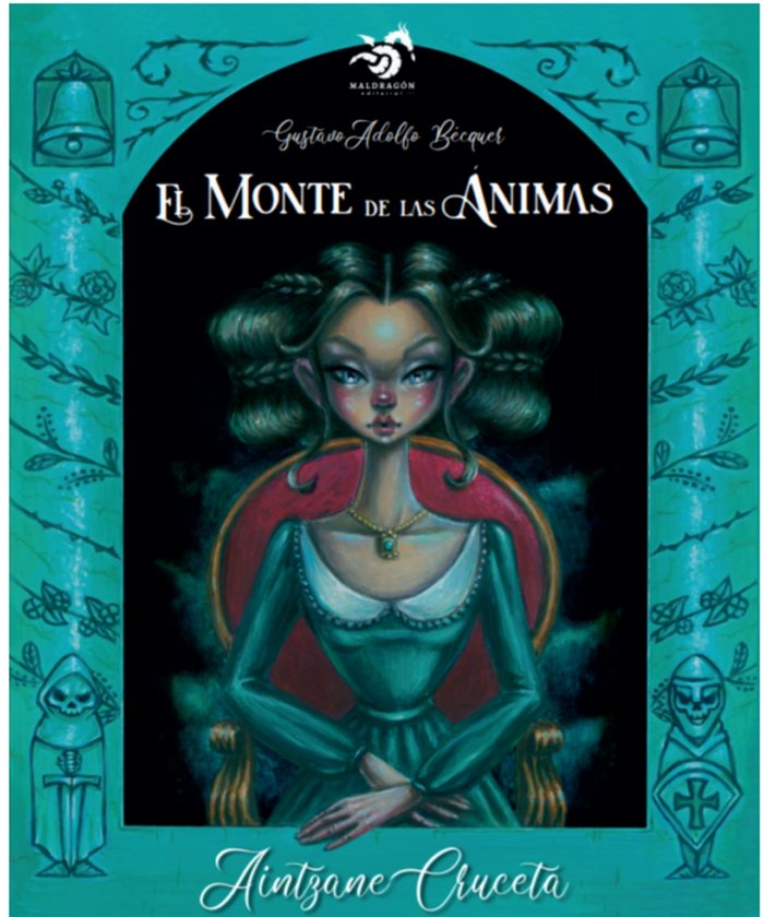 El Monte de las Ánimas ilustrado, de Cruceta, Aintzane | portada del libro
