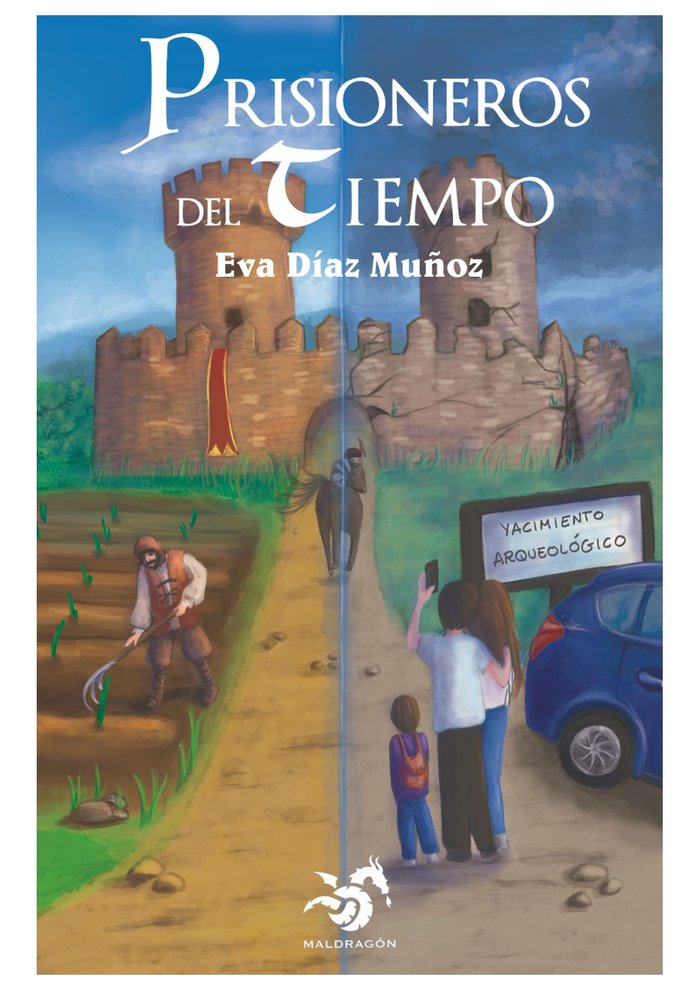 Prisioneros del tiempo, de Díaz Muñoz, Eva | portada del libro