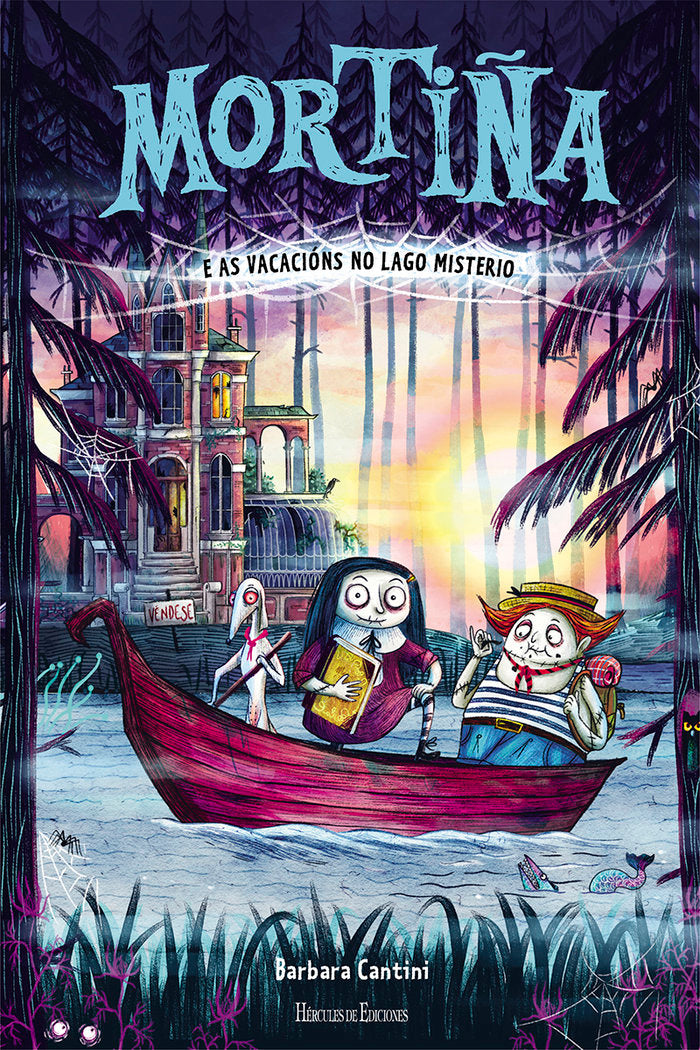 Mortiña 4 E as vacacións no lago Misterio, de Cantini, Barbara | portada del libro
