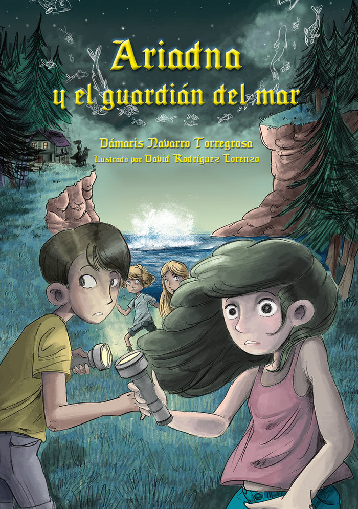 ARIADNA Y EL GUARDIAN DEL MAR, de NAVARRO TORREGROSA, DAMARIS | portada del libro