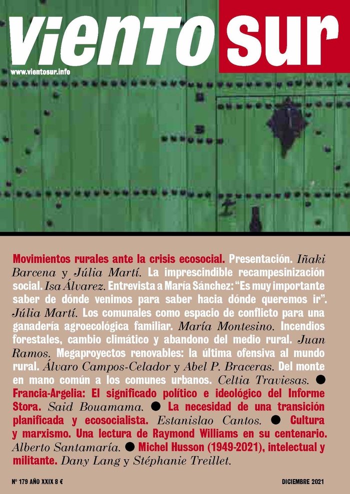 VIENTO SUR 179, de AA.VV. | portada del libro