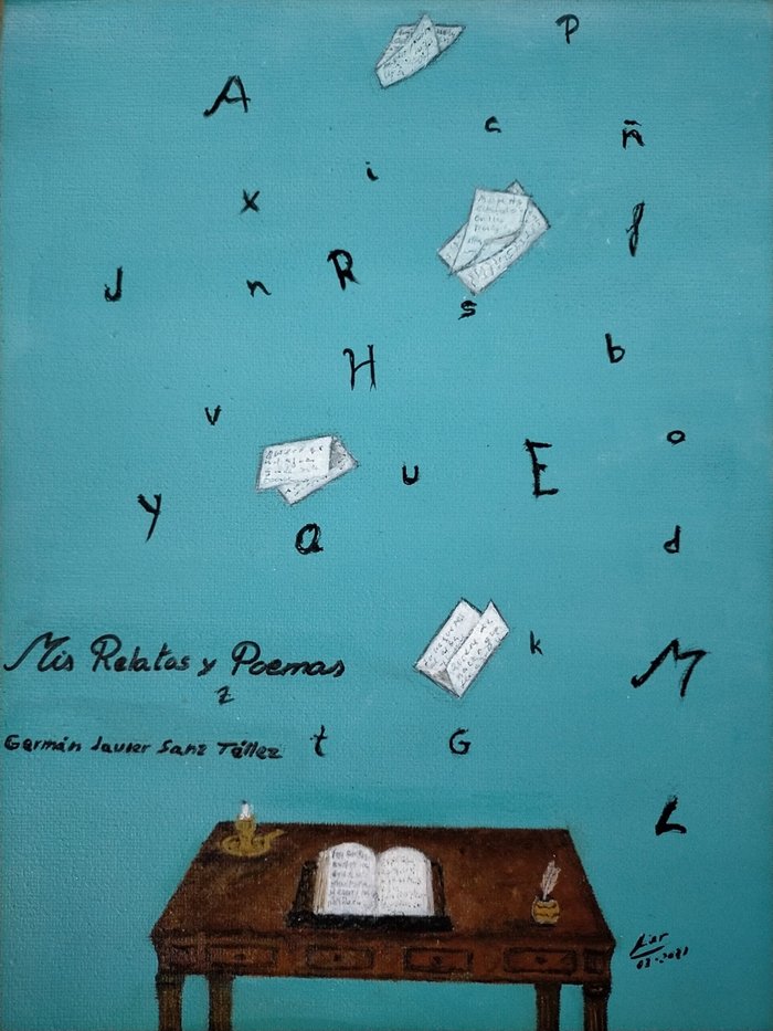 Mis relatos y poemas, de Sanz Téllez, Germán Javier | portada del libro